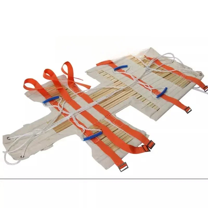 

Simple canvas Marine portable rescue stretcher Ship life saving first aid folding stretcher