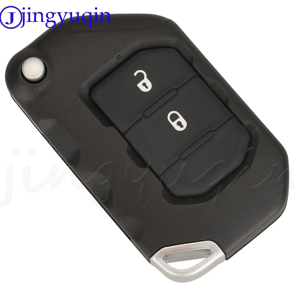 jingyuqin OHT1130261 Smart Keyless Go 433MHz 4A For Jeep Wrangler 2018 2019 Gladiator Remote Auto Car Key Fob 68416784AA SIP22