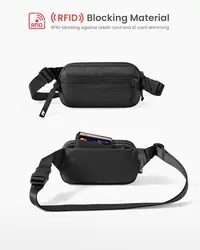 Borsa a tracolla zaino a tracolla RFID, borsa a tracolla da viaggio per escursionismo Daypack per donna uomo, borsa Casual per il viaggio, uso quotidiano