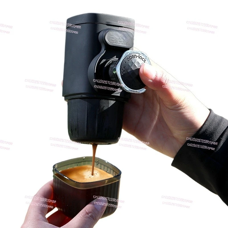 

Portable Hand Press Italian Home Travel Outdoor Small Espresso Machine