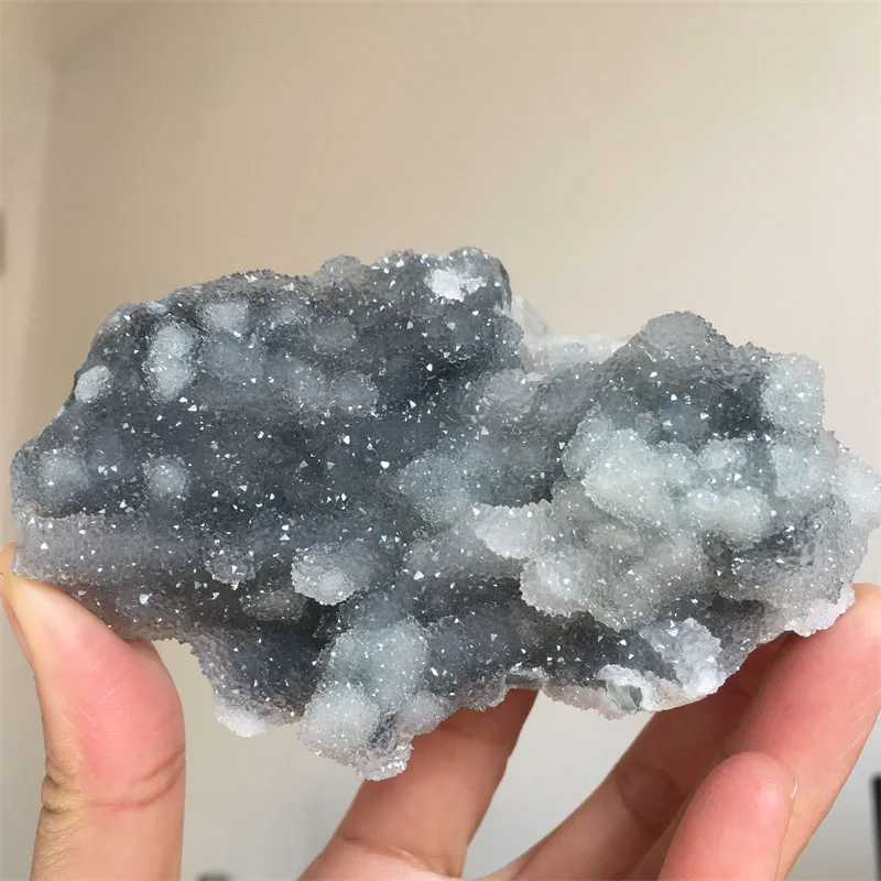 

Натуральный блестящий флюорит в сахарной оболочке, симбиоз, минеральный образец, целебный кристалл, энергия Рейки, декор для дома, коллекция