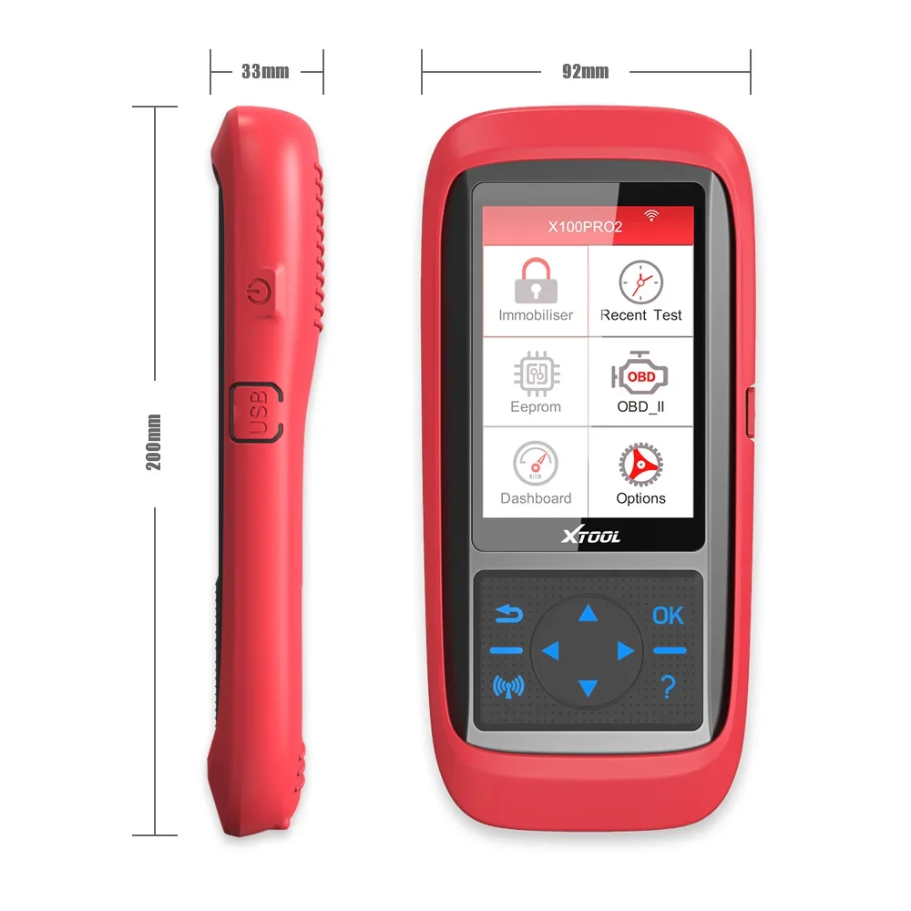 Original brand newX·TOOL X100 Pro2 Auto Key Programmer with EEP·ROM Adapter