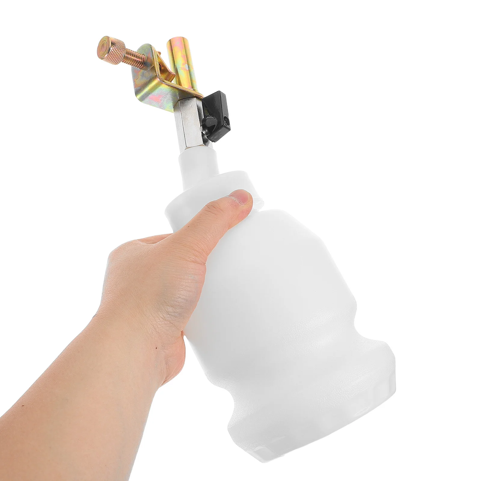 

Brake Oil Changing Machine 1L Metal Angled Spout Thickened Durable Oil Can for Fast Safe Brake Fluid Replacement Professional