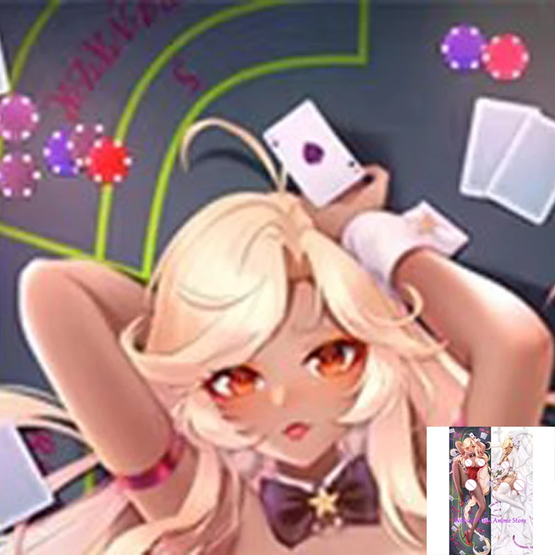 

Dakimakura Anime Pillow Cover Jasmine Double Sided Print Life-size Halloween Christmas Decoration