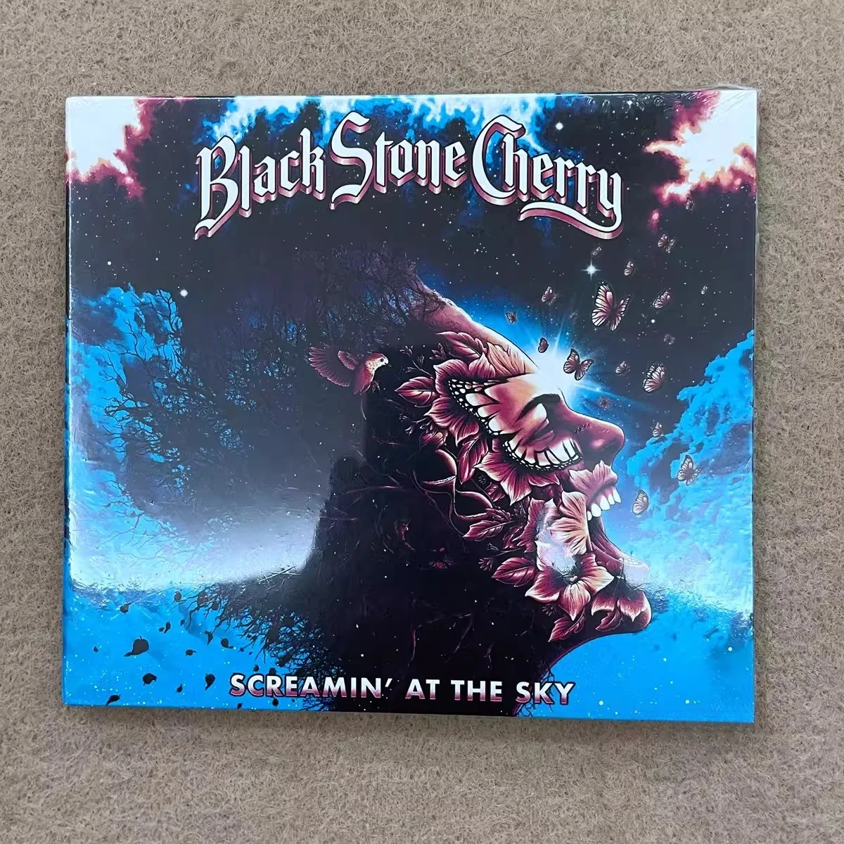 

Black Stone Cherry Screamin' At The Sky CD High-Energy Rock Album Powerful Riffs Dynamic Vocals for Hard Rock Enthusiasts