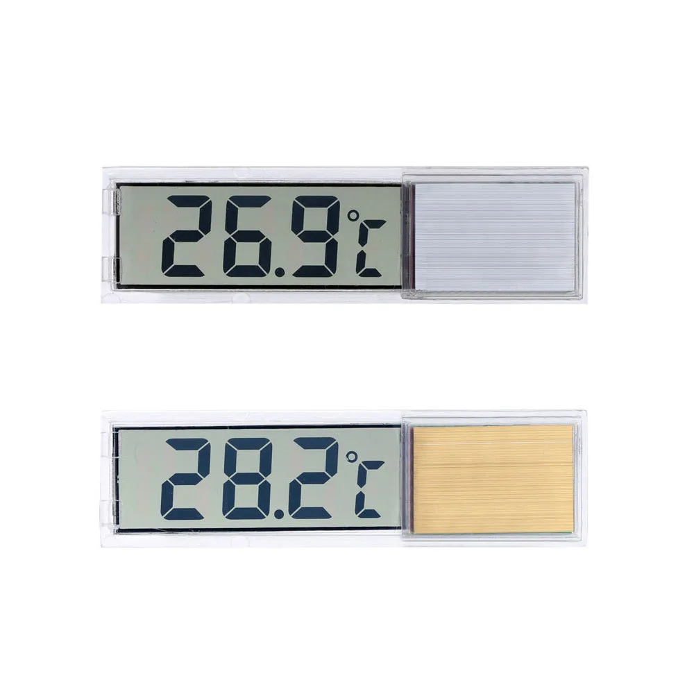 

Portable High Precision Stick-on Wireless Thermometer 3D LCD Digital Display Screen Aquarium Shrimp Fish Tank Temperature Meter