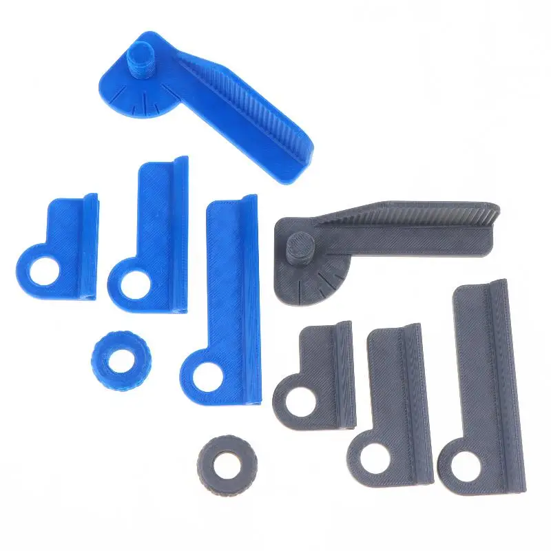 5-Angle Adjustable Drill Guide 0°30°45°60°90° Precision Positioning Drill Jig 3 Length Replaceable Woodworking Tools