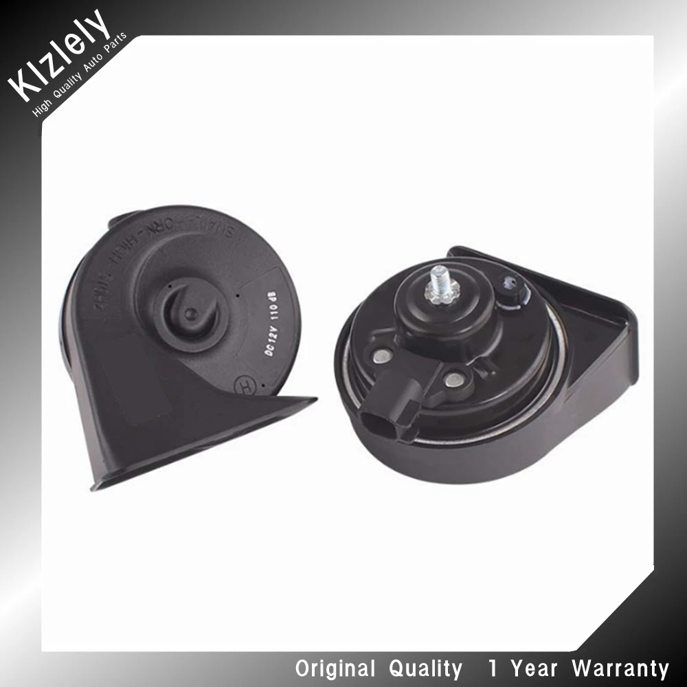 b8 Snail Type Horn For Cadillac CTS Escalade XTS DTS STS 12V 410/510Hz Loud AutoHorn 110-125Db Twin Tone Waterproof Car Horns