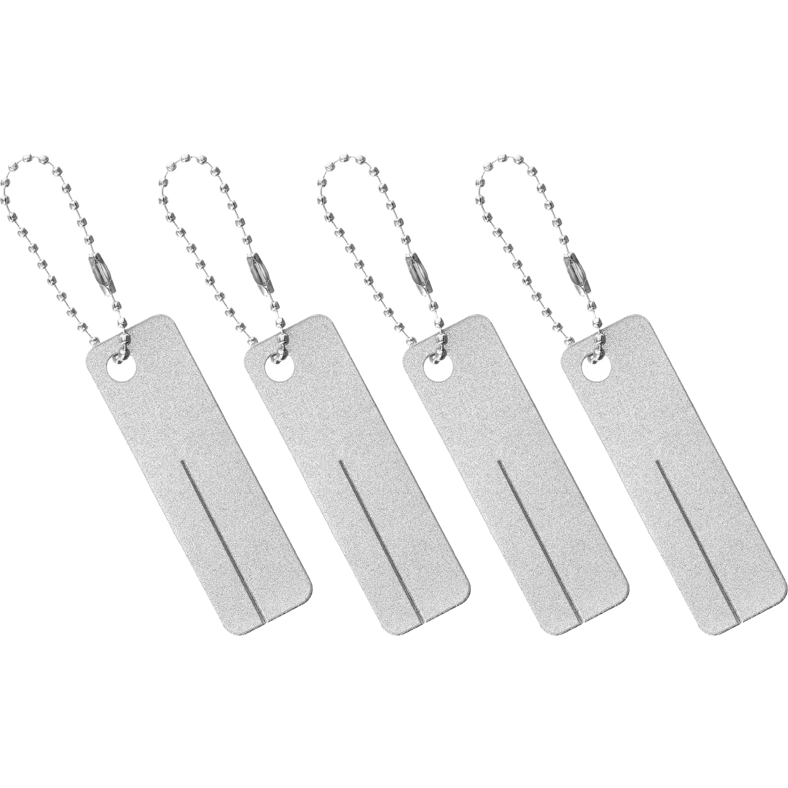 

4 Pcs Diamond Sharpening Stone Knife Sharpener Fishing Grinding Tool Hook Files The Tools