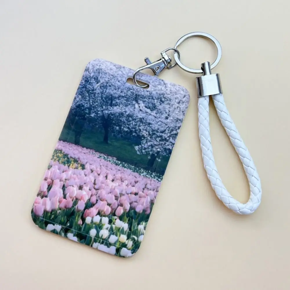 Cute Plastic Business Card Holder Credit Card Holders ID Card Sleeve Student