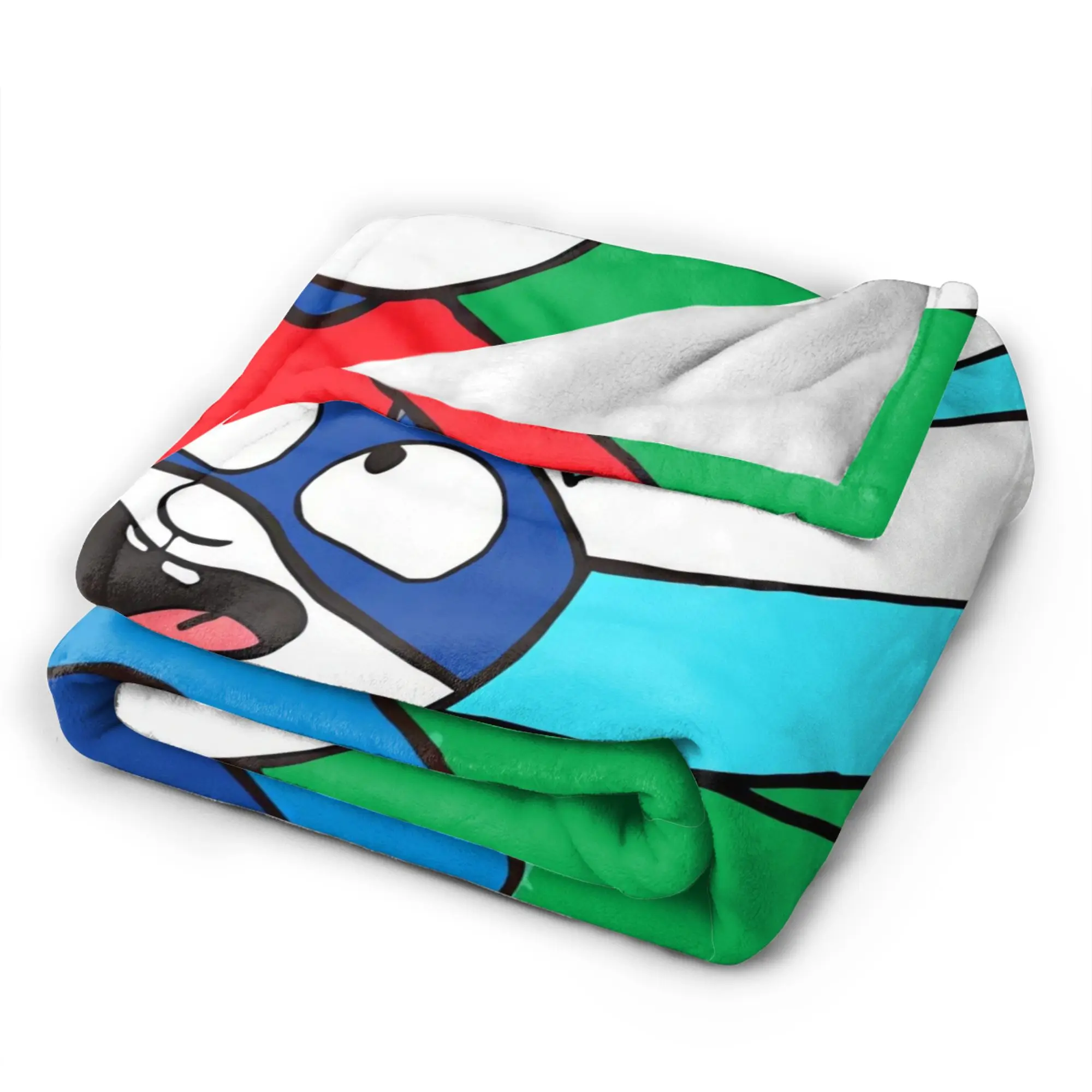 Warm Soft Blanket Students Picnic Simons Super Rabbit Throw Blanket  Flannel Bedspread For Couch Bed Street Trend Sofa Bed Cover