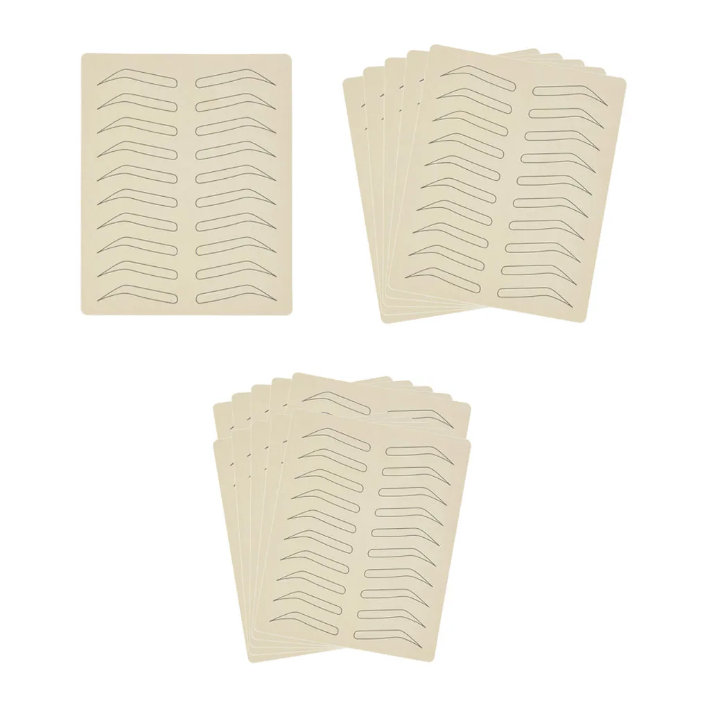 

Практика бровей Кожа Микроблейдинг Раскраска Реалистичная тренировка прикосновения