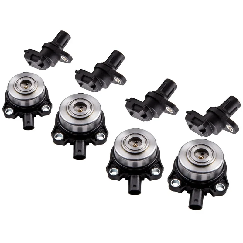 For ML350/E350 Compatible 4 X Camshaft Position Sensors& Adjuster Magnets A2720510177 A2729050043