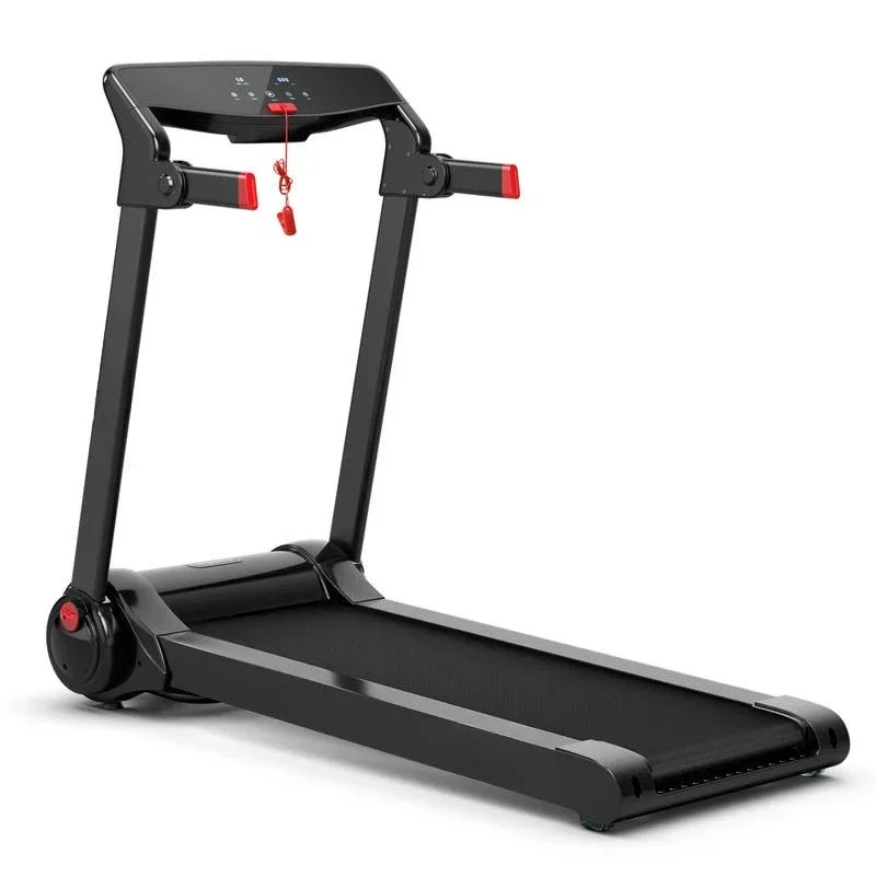 

3HP Electric Folding Treadmill with Bluetooth Speaker-Red