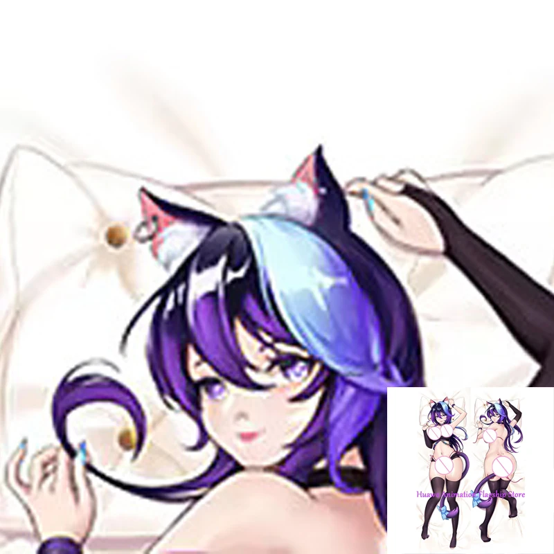 

Dakimakura Anime Pillow Cover Mika Moonlight Double Sided Print 2Way Cushion Cover Xmas Gifts
