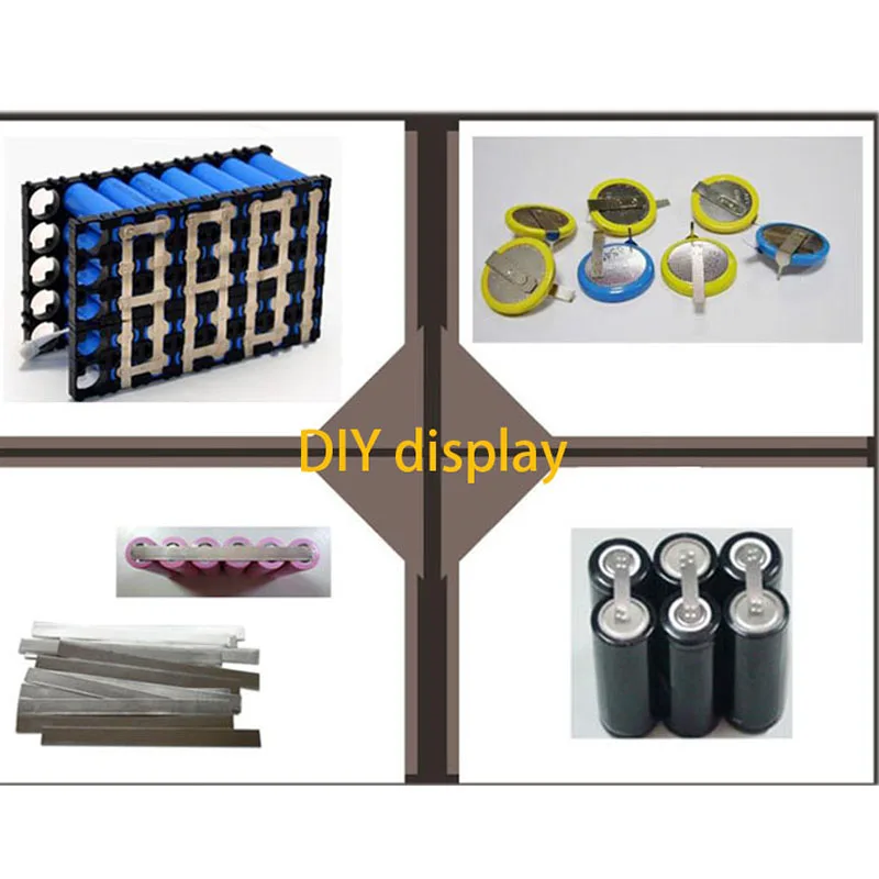 10 متر/لفة شرائط النيكل النقي 99.6% النيكل حزام 18650 21700 26650 بطارية ليثيوم أيون بقعة لحام بطارية ليثيوم حزمة ورقة لحام