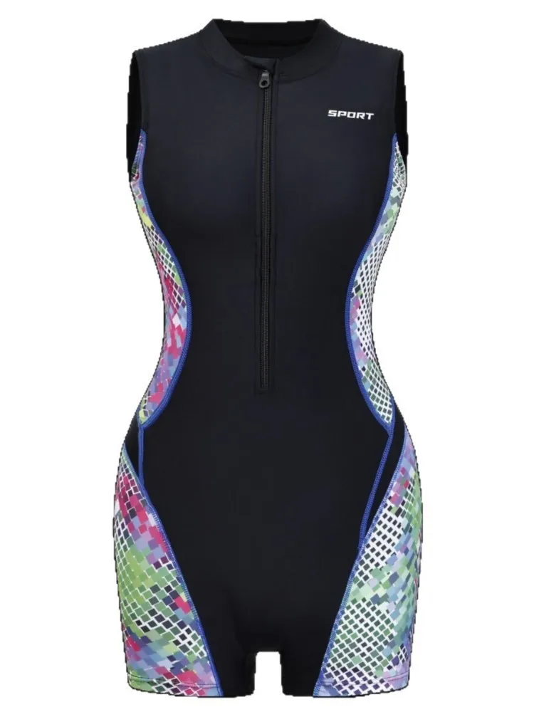 2026 جديد ارتفاع الخصر مثير ملابس السباحة النساء الصيف ثوب السباحة مجموعة البكيني أكمام ملابس الشاطئ لباس سباحة للإناث #5