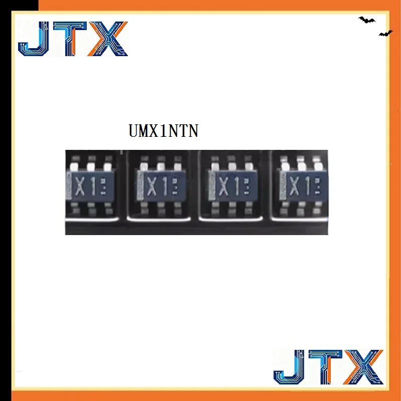 50PCS/LOT UMX1NTN for Mitsubishi ignition tube X1 car transistor UMX1 SOT363