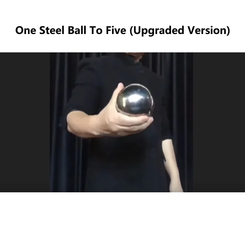 One Steel Ball To Five Magic Tricks (Upgraded Version)  Multiplying Balls 8.9cm Stage Illusions Gimmicks Mentalism Magia Magie
