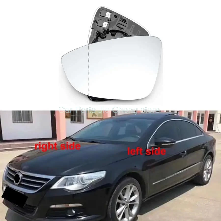 

For Volkswagen VW Passat CC 2010-2018 Auto Replacement Parts Outer Rearview Side Mirror Glass Lens with Heated Function