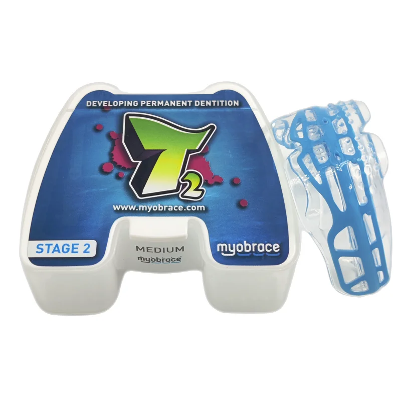Dental Myobrace Brace T2 Tandentrainer Tieners gebruiken een orthodontisch apparaat om slechte gewoonten/MRC te corrigeren - afbeelding 2