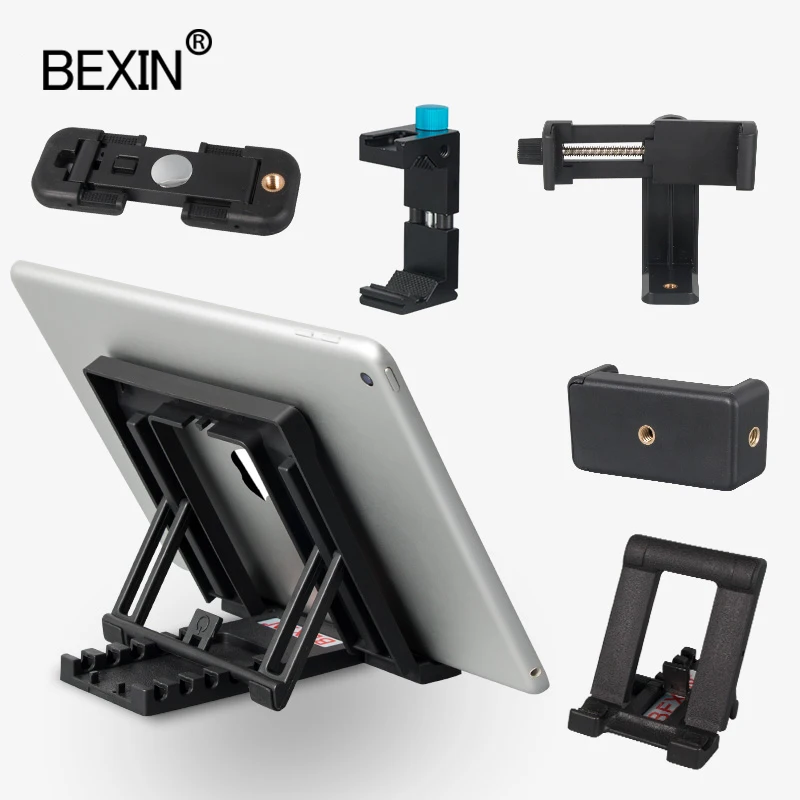 Phone holder series mobile support tripod mount adapter smartphone stand phone clamp For Selfie Stick Tripod mobile phone