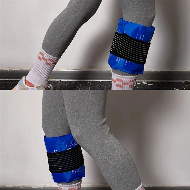 

ABJI-1PCS Reusable Hot Cold Gel Pack Sports Muscle Pain Ice Heat Pad