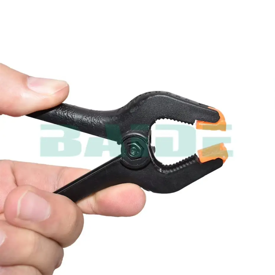 

88mm Black Plastic Fastening Clamps for Cell Phone LCD Screen Clamp Repair Tool 1100pcs/lot