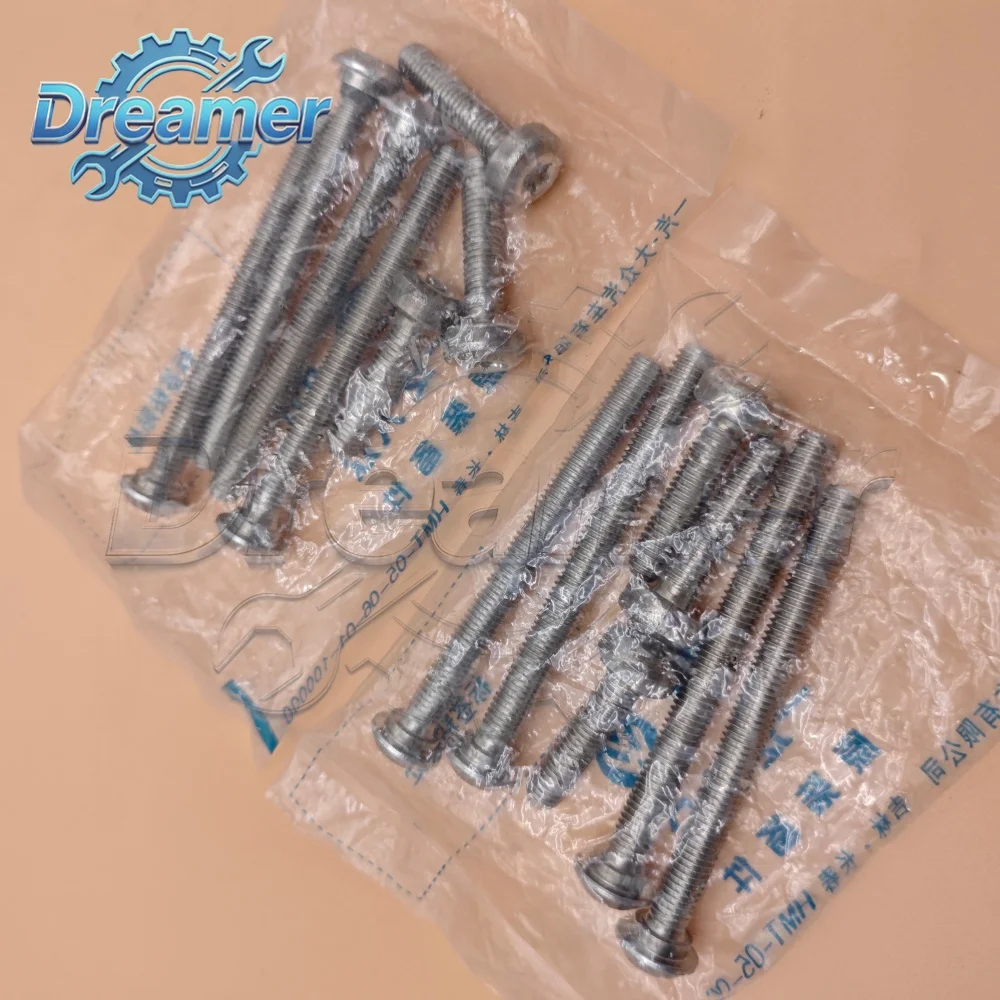

New DQ200 DSG 0AM 0CW 69D Auto Transmission Valve Body Screws 4 Long+3 Short 7 Pcs Screw Kits For VW Sagitar Magotan Golf LaVida