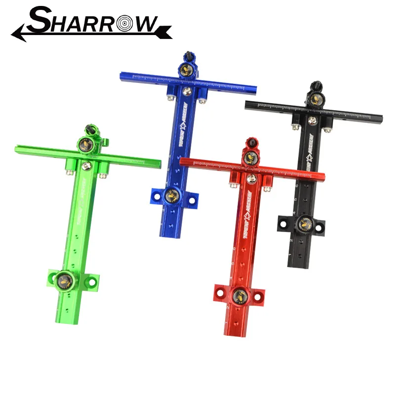 Bow Sight Aluminum Alloy Recurve Bow T-Type Aiming  Archery Arrow Accessories for Outdoor Aiming Tool Adjust Shooting Hunting