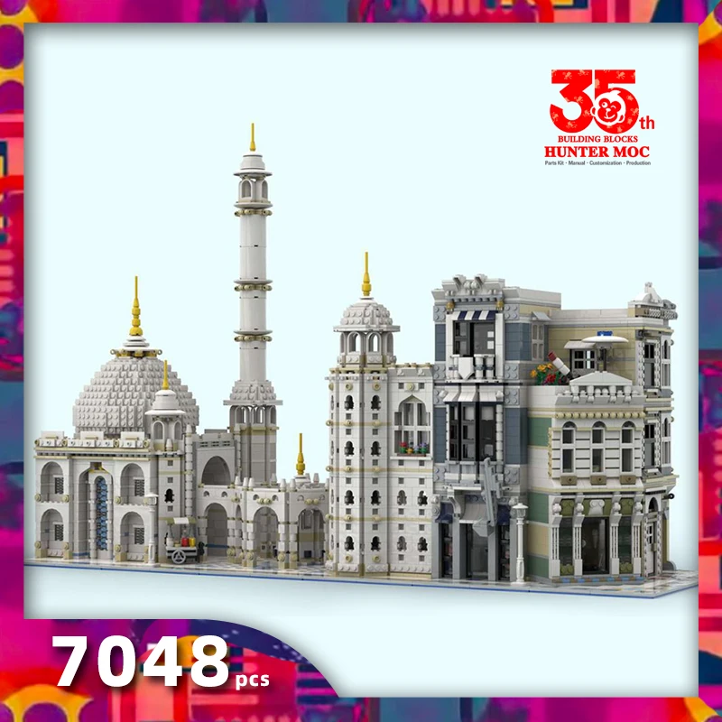 

Taj Mahal architecture moc bricks sets Modular Buildings Corner Atl Build alternative expert bricks building Mosque