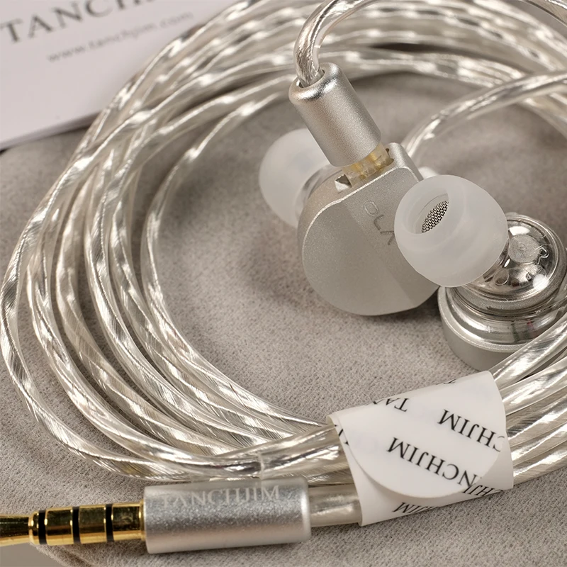 Imagem -04 - Tanchjim Ola-fone de Ouvido com Fio Iems Fone de Ouvido Versão Bass Monitores Dinâmicos Driver Áudio Destacável Ofc 2pin 078 mm Cabo Melhor