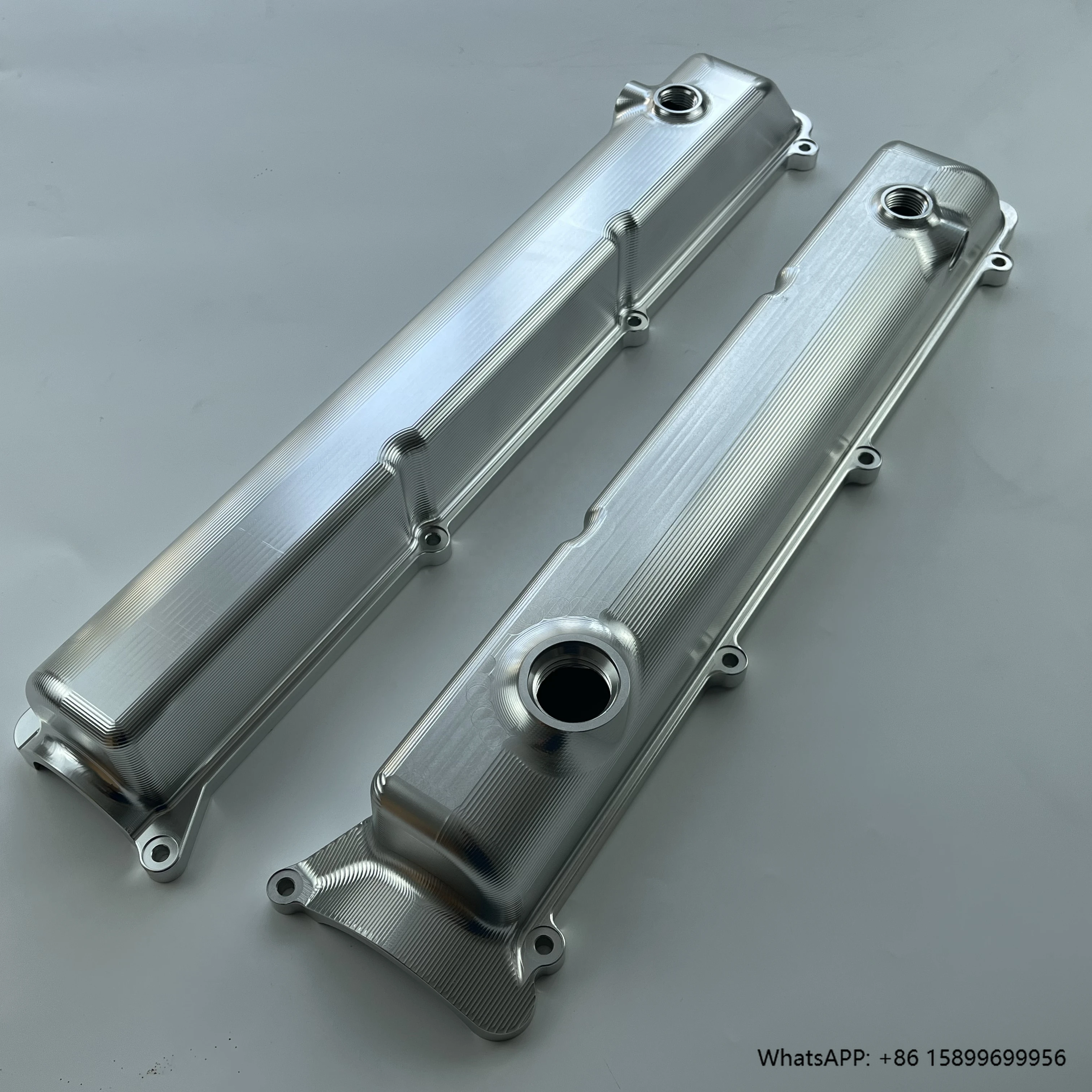 

Custom CNC Billet Aluminum 2JZ VVTI Valve Cover Full Aluminum Custom Auto Parts