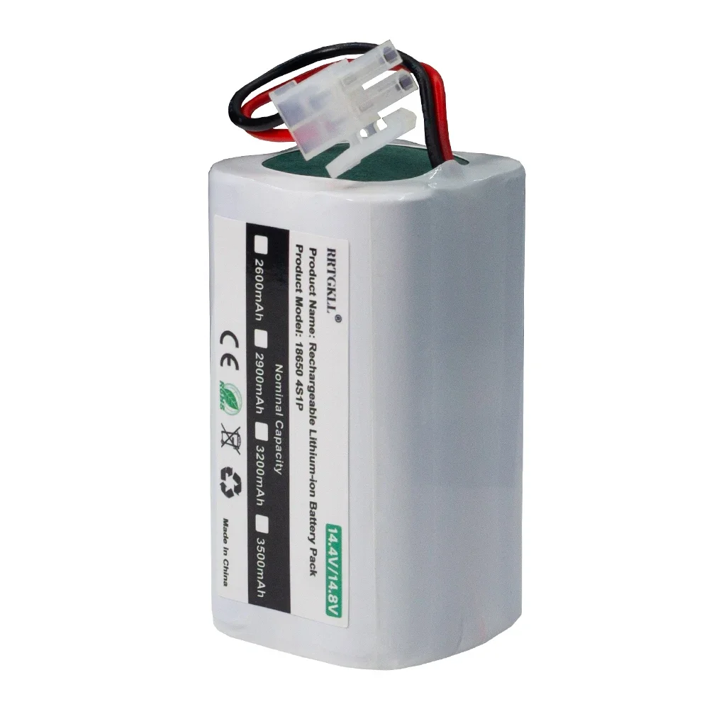 Batería de litio recargable para Robot aspirador ILIFE, 14,4 V/14,8 V, 3500mAh, INR18650, M26-4S1P, A4s, A6, V7s Plus, A9s, W400