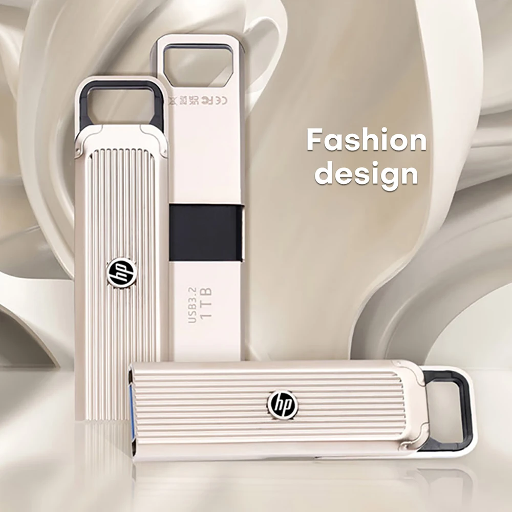 HP Portable SSD 1TB Eksternal Solid State Drive USB3.2 Flash Disk 512GB Flashdisk 256GB Memory Stick Perangkat untuk Laptop Desktop