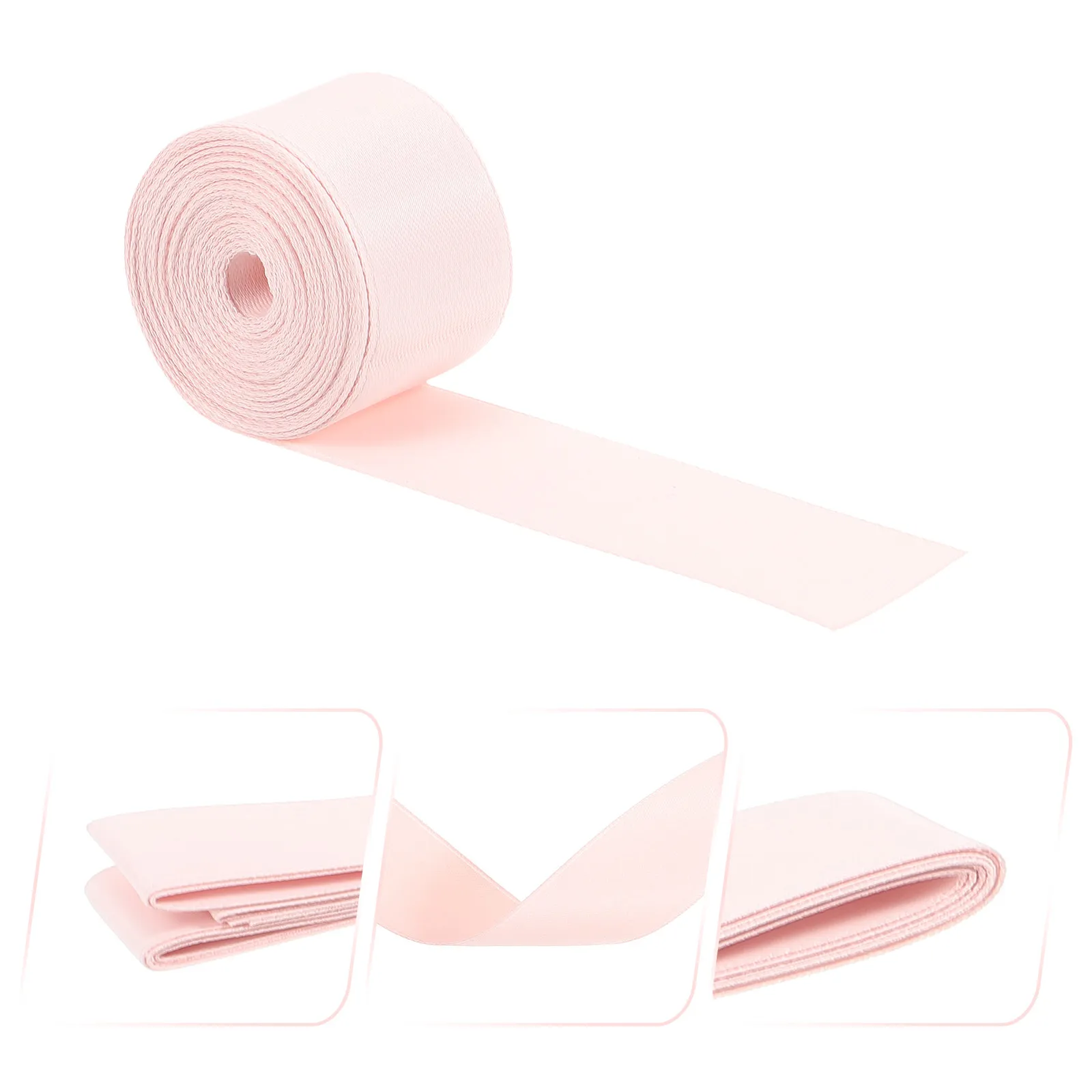 

Satin Shoe Ribbon for Ballet Dance Shoes Pink Color Comfortable Fade Resistant Crack Proof Elegant All Match Ribbon for Women