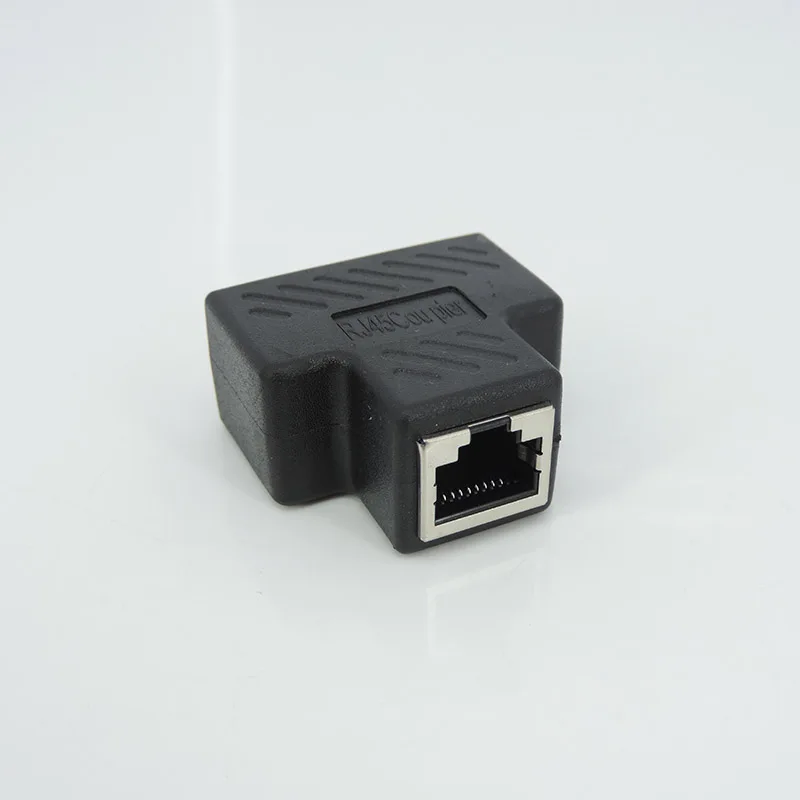 RJ45 to 2 way RJ45 Splitter connector Network extender Ethernet Kabel RJ45 adapter Gigabit interface Female to Female network a7