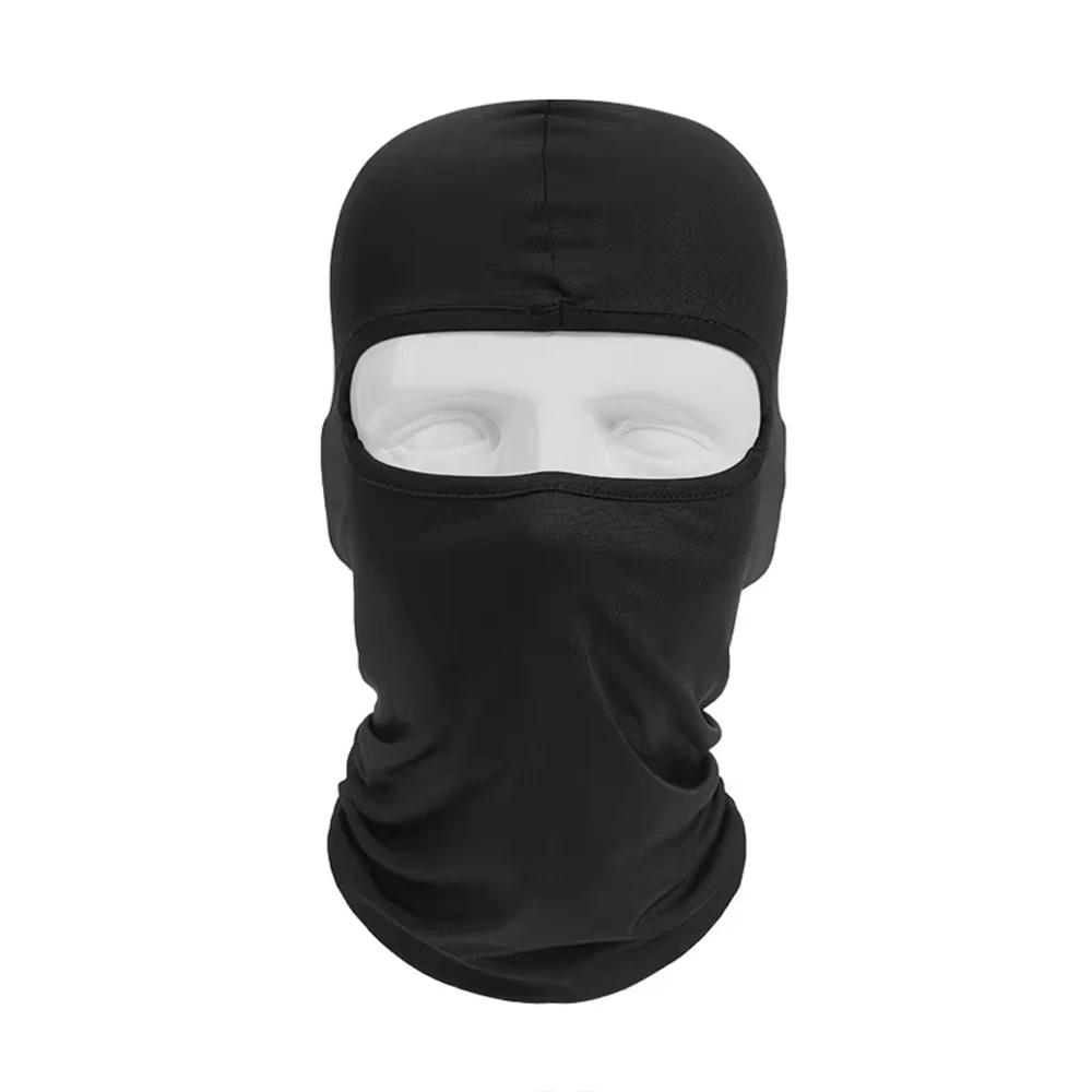 HEROBIKER Motorcycle Balaclava Thermal Synthetic Silk Ultra Thin Ski Face Mask Hood Helmet Cap Headwear Riding