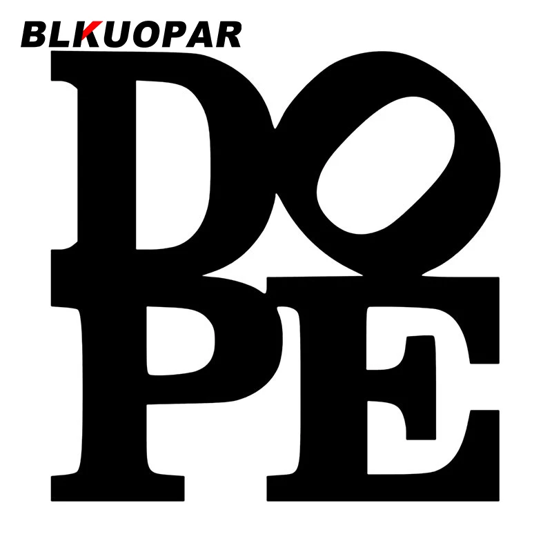 

BLKUOPAR Dope забавные автомобильные наклейки креативные ATV аниме наклейка окклюзия царапины окна кондиционер украшения автомобильные аксессуары