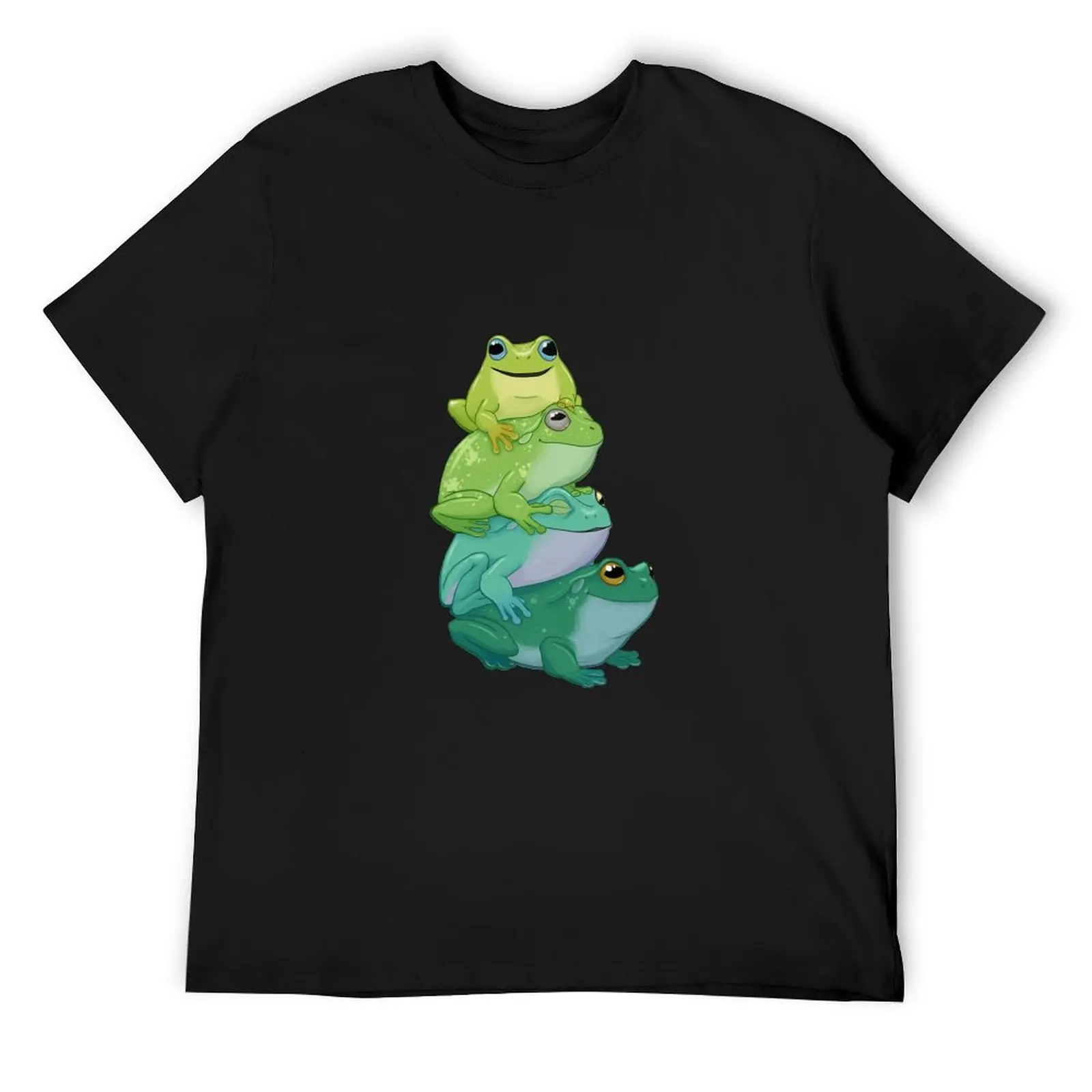 

Sticky frog stack T-Shirt blanks affliction shirts football t shirt Personalized t-shirt mens graphic t-shirts anime