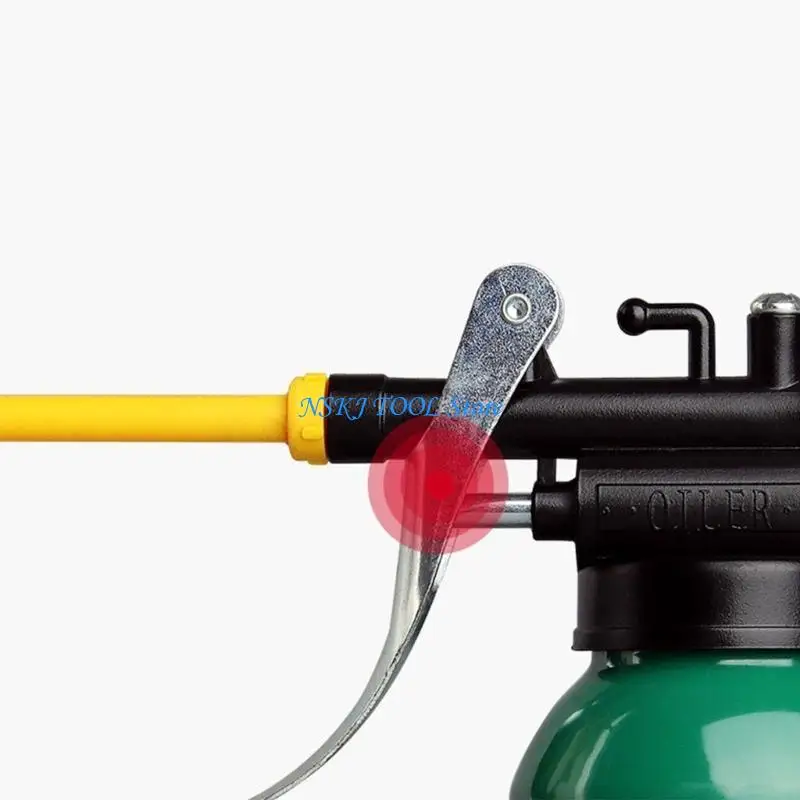 

L8RC Oil Can High Pressure Hand Oiler Lubrication Metal Guns For Lubricants