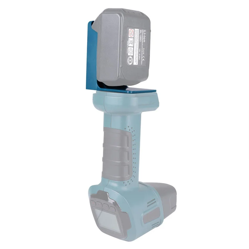 Imagem -04 - Bloco de Ferramentas Elétricas Bateria Montar Titular em Suporte para Makita Dewalt Milwaukee 18v Bateria Ferramenta Armazenamento Rack Suporte Case 3