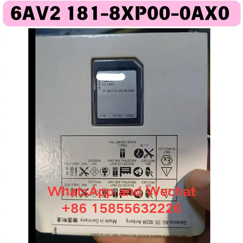 Brand new original imported 6AV2 181-8XP00-0AX0 2G Touch screen memory card 2G