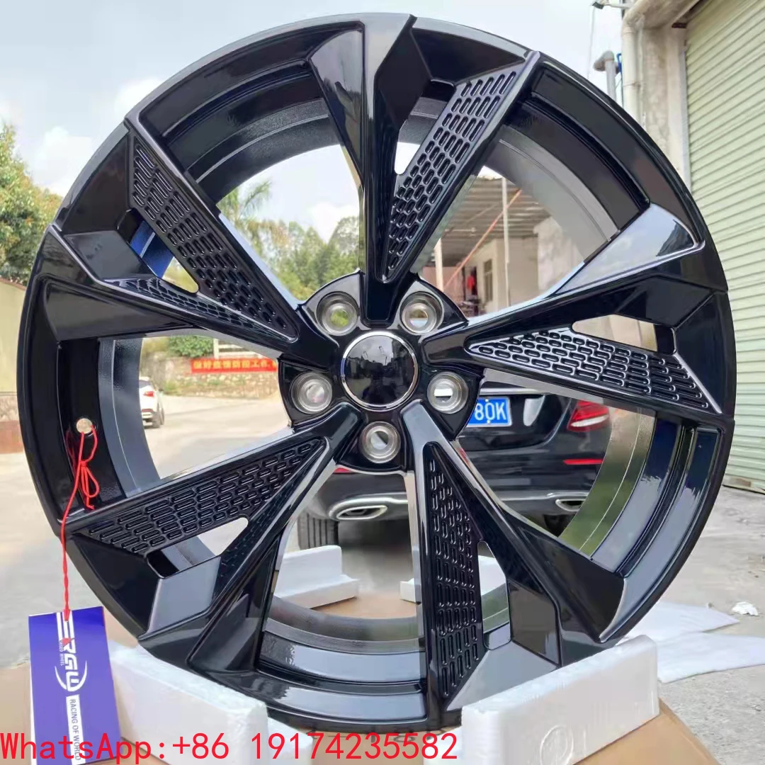 مصنع الجملة 6061-t6 عجلات سبائك الألومنيوم 17 بوصة إلى 23 بوصة مخصص عجلات مقعرة مزورة ل Aud A4 B9 B8 B7