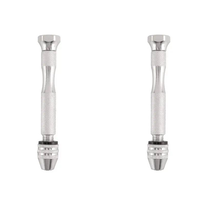 

A02M-2X Патрон для ручной дрели из алюминиевого сплава, вращающийся, для ремонта часов, инструмент для часовщика