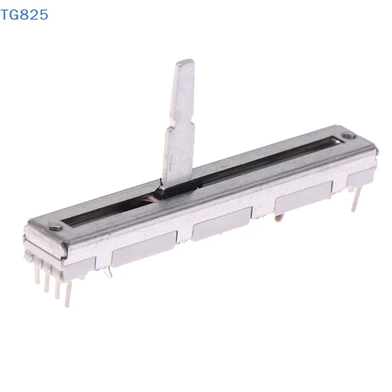 【AN】1Pc For 60mm DJM 350 400 600 700 800 Push Fader Straight Slide Potentiometer DJ Mixer Stereo Fader Sliding Potentiometer