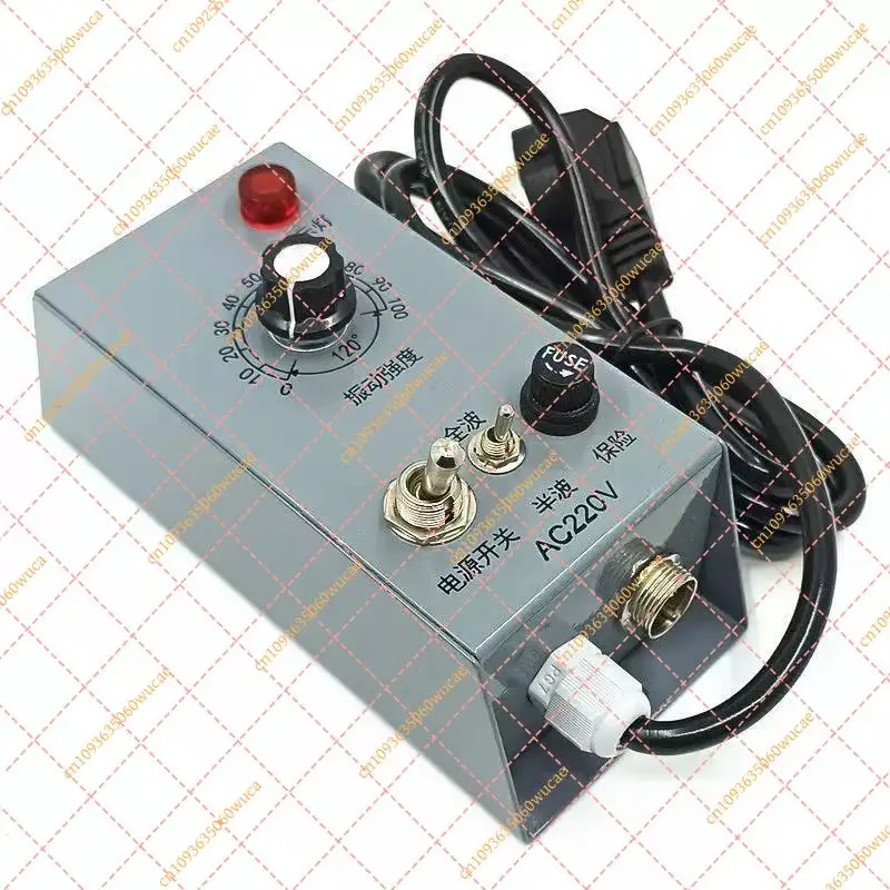 220V Iron Shell Vibration Plate Amplitude Speed Controller Industrial Vibration Regulator