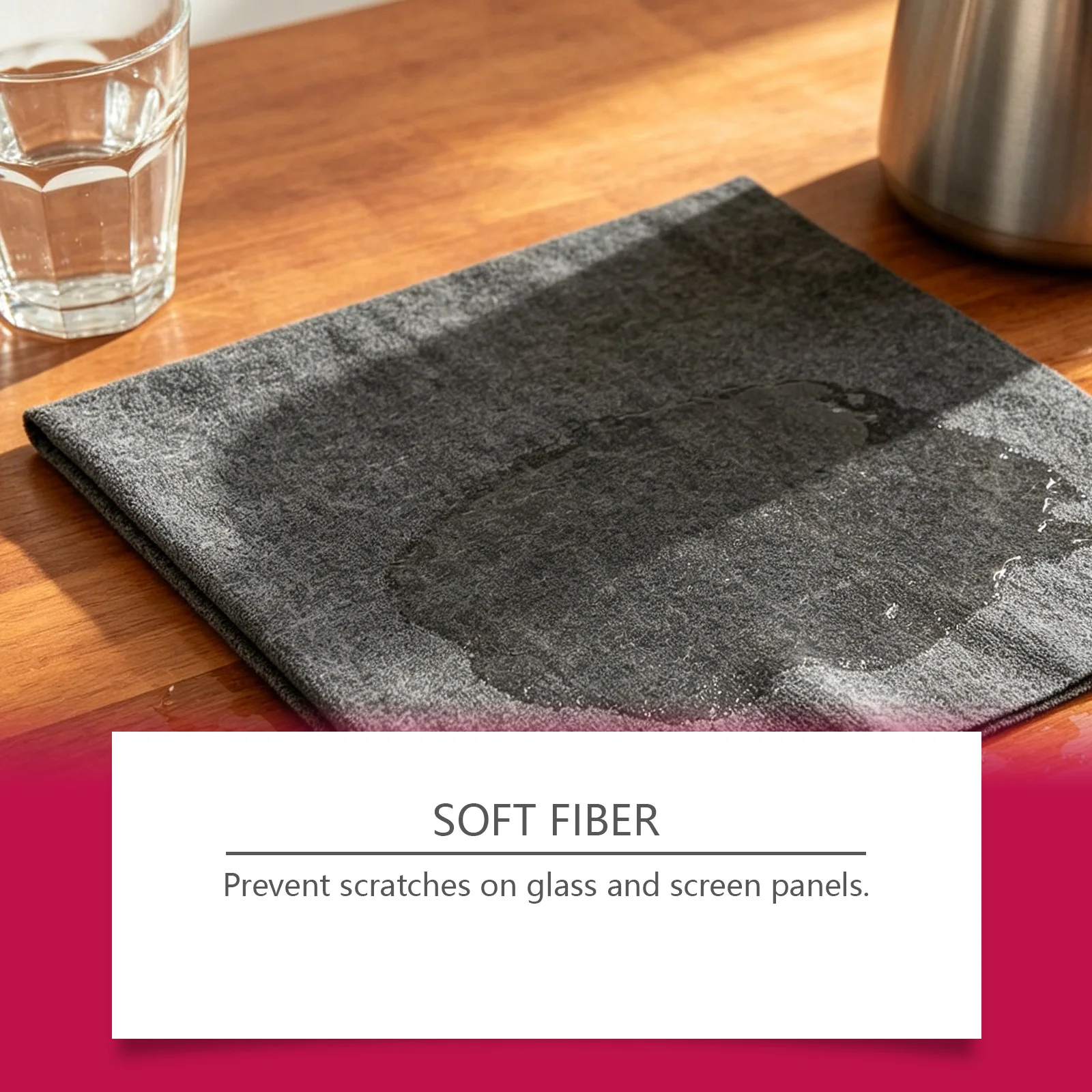 Magisches Reinigungstuch aus Mikrofaser für Autowäsche, Küche, Wasserfleckenentferner, Wiederverwendbares Ultra-Absorbierendes Handtuch, Streifenfreies Reinigungstuch – Detail 5