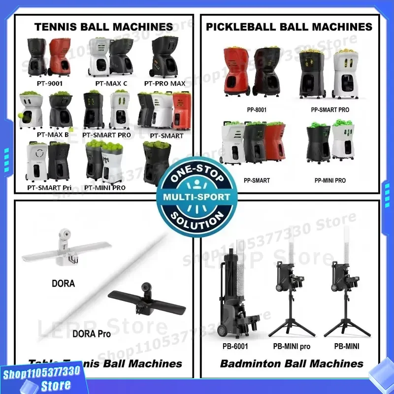 Automatic Tennis Ball Machine Coach Robot for Practice Training Pusun Tee Reliable Teaching Equipment Sports Gear Pusun Tee