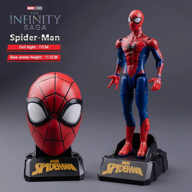 Marvel Legends Series Iron Man Captain America Ant-Man 1/12 Scale Deformable Anime Action Figure Model Kids Birthday Gift Toys view 5